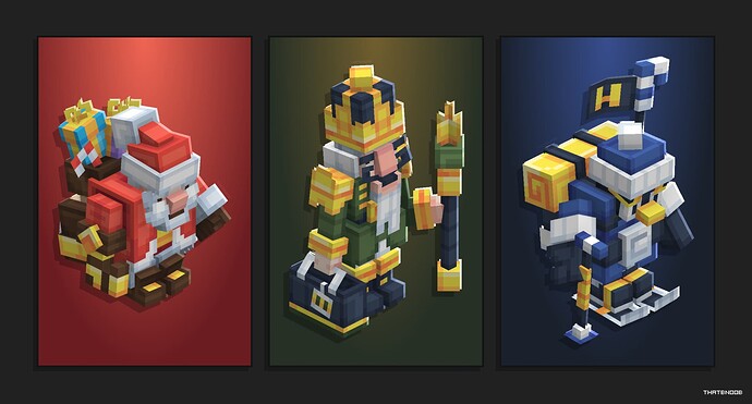 Bedwars Christmas Bundle Merchants