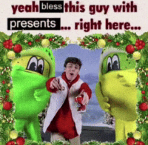 What a nice Christmas message! 🥰🎅🏻