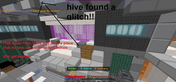 A Hide And Seek Glitch Closed Bug Reports The Hive Forums