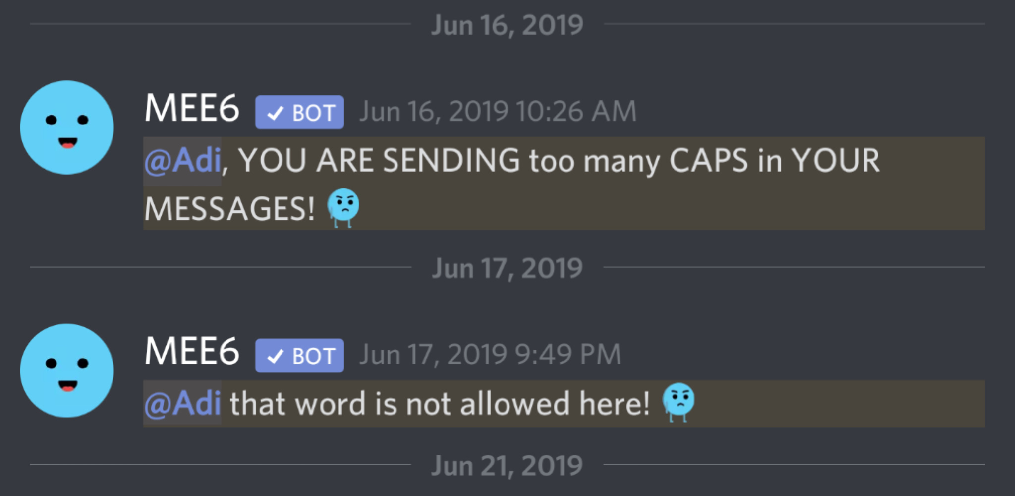 Imagine getting muted from the Main Discord server for Bypassing the word  gay, Couldnt be me