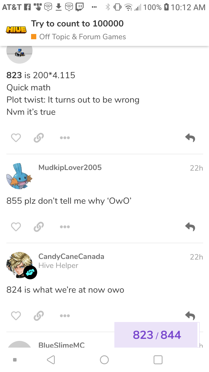 Try To Count To 100000 Forum Games Hive Bedrock Forums - helpers roblox forum