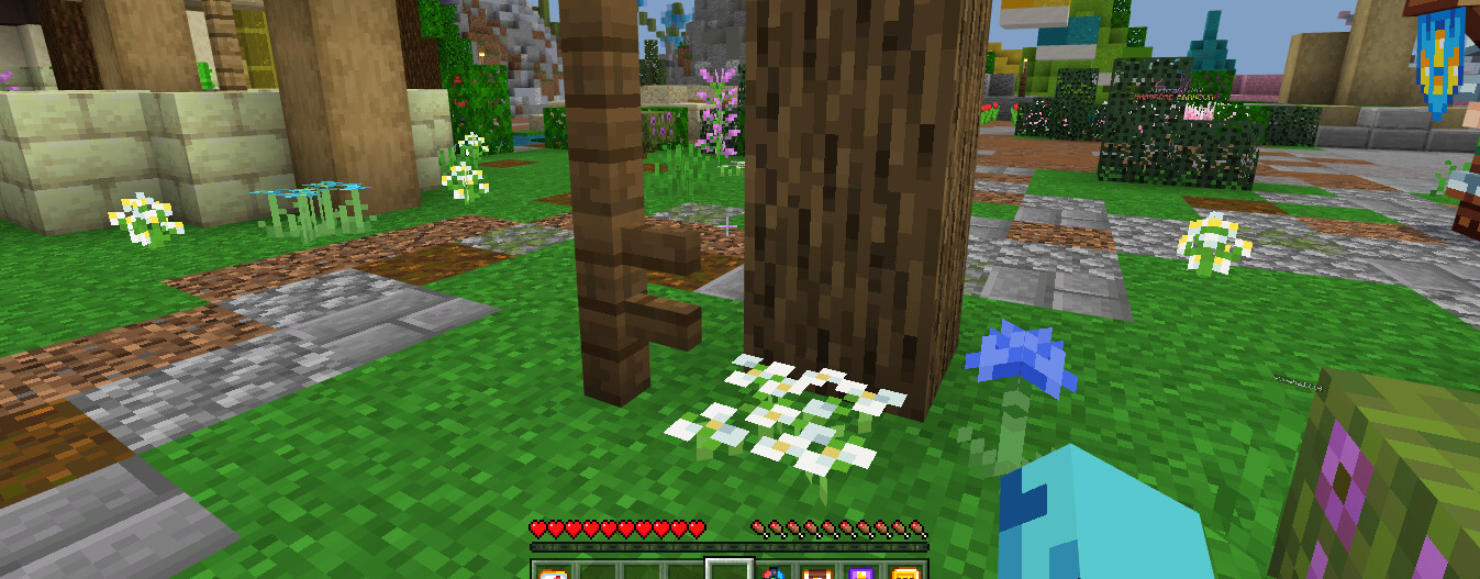 Fence connecting with flower - Closed Bug Reports - The Hive Forums