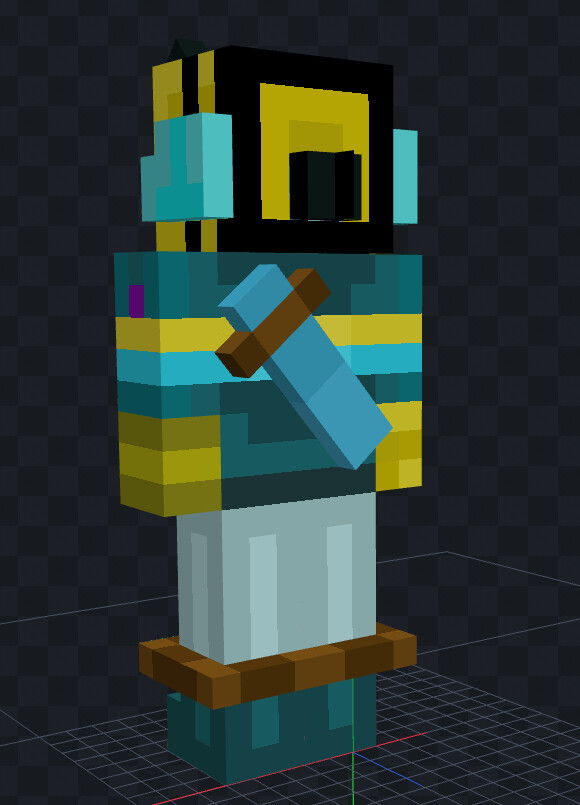 Minecraft Classic Steve Costume/Effect - Suggestions - The Hive Forums